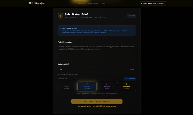 TenderSwarm – screenshot 4