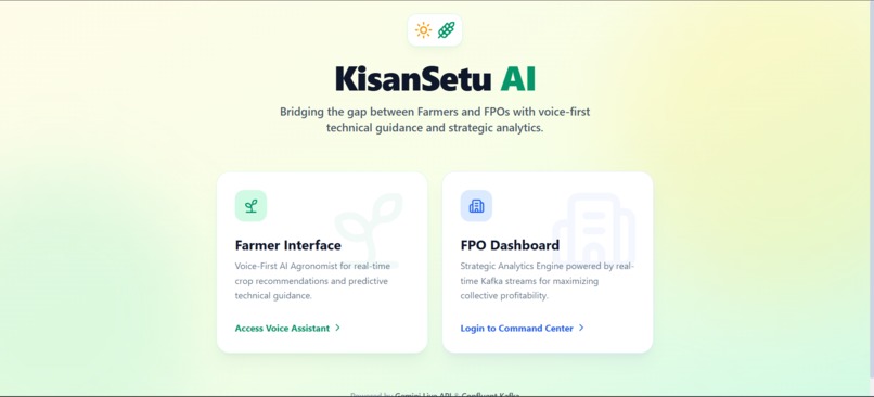 KisanSetu – screenshot 1
