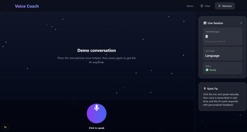Voxa: Voice Coach – screenshot 1