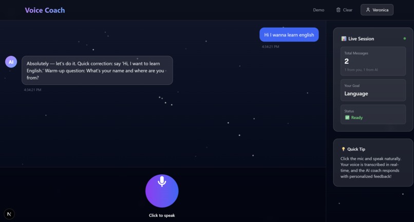 Voxa: Voice Coach – screenshot 2