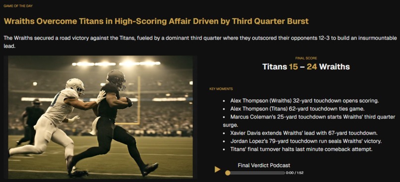 Enigma Sports Network – screenshot 4