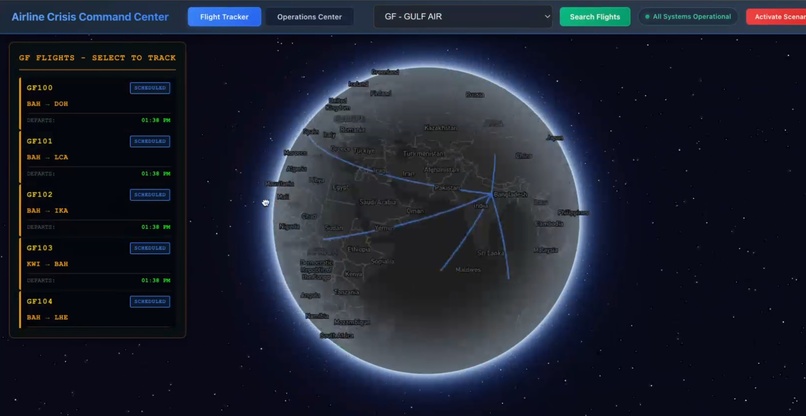 Airline Disruption Supplychain Manager – screenshot 3
