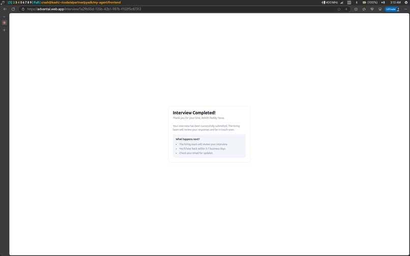 Gig Bazar AI Interviewer – screenshot 1
