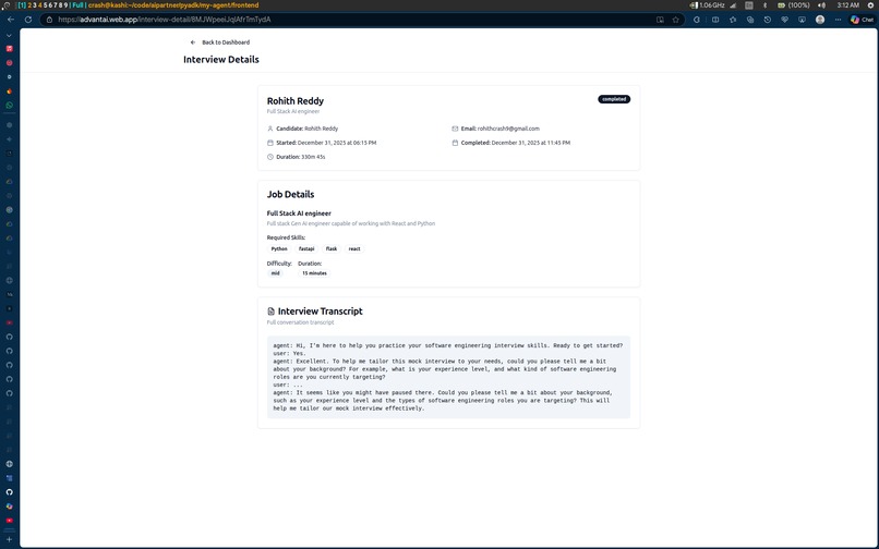 Gig Bazar AI Interviewer – screenshot 7
