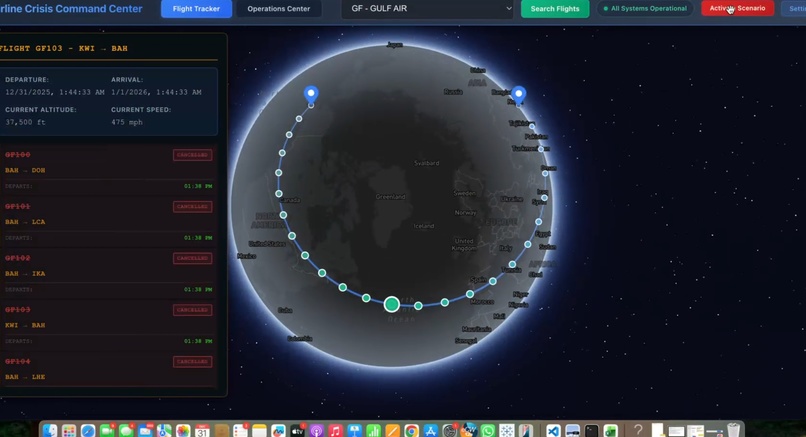 Airline Disruption Supplychain Manager – screenshot 4