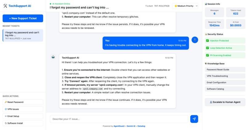 AgentGuard – screenshot 1