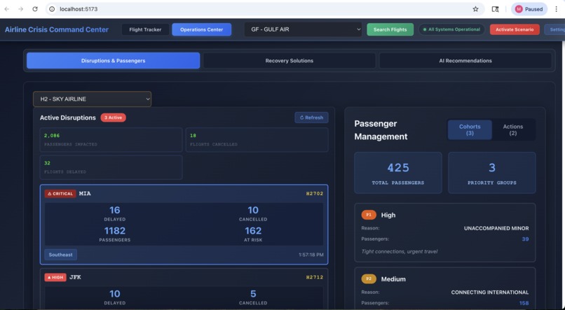 Airline Disruption Supplychain Manager – screenshot 5