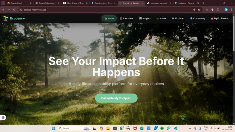 ECOLENS+ – screenshot 1