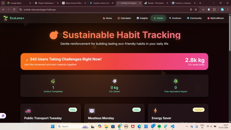 ECOLENS+ – screenshot 2