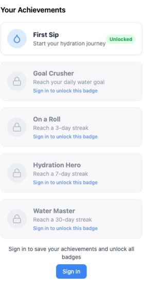 Hydrio: The AI-Powered Frictionless Water Tracker – screenshot 8