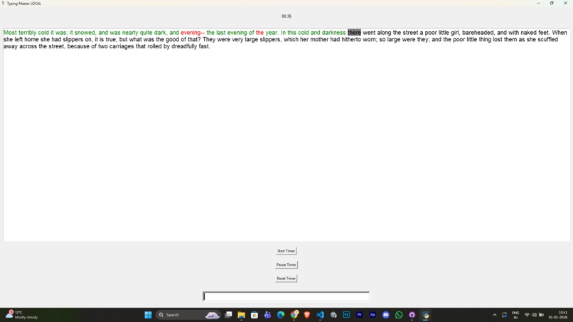 10FastFinger Clone – screenshot 1