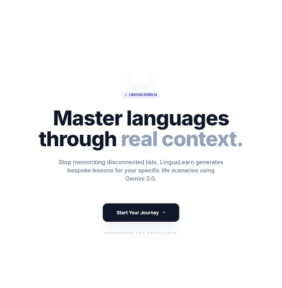 LanguaLearn – screenshot 1