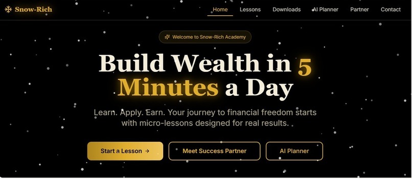 Snow-Rich Academy – screenshot 1