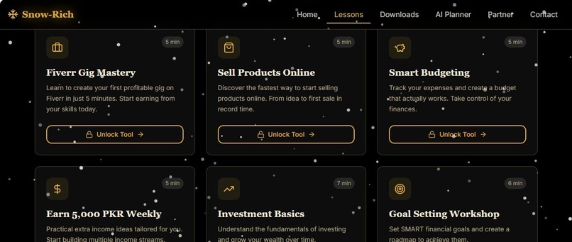 Snow-Rich Academy – screenshot 2