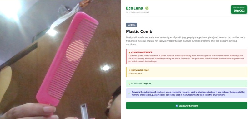 EcoLens – screenshot 3