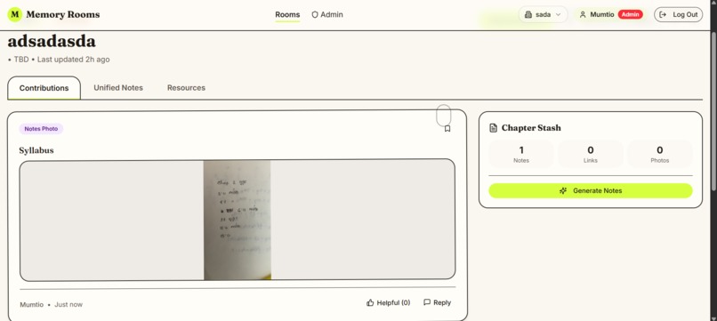 Class Memory Rooms – screenshot 10