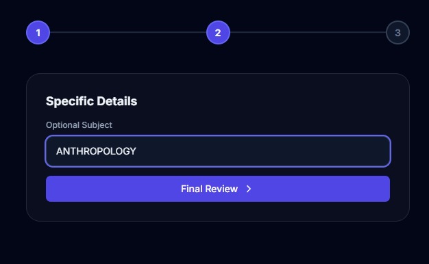 AI INTERVIEWER – screenshot 1