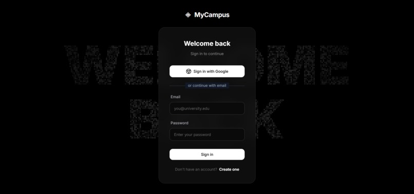 MyCampus – screenshot 2