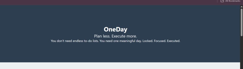 OneDay – screenshot 1
