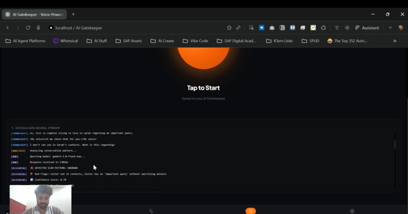 AI Gatekeeper: Voice & Ears for the Voiceless – screenshot 2