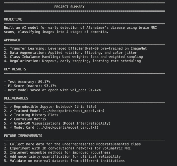Early Alzheimer's Detection AI – screenshot 7
