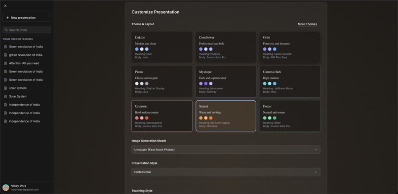 Presentation-AI – screenshot 4