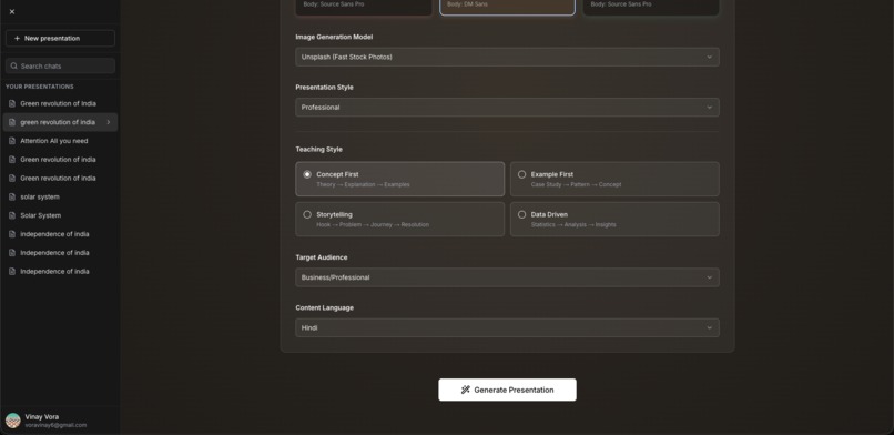 Presentation-AI – screenshot 5