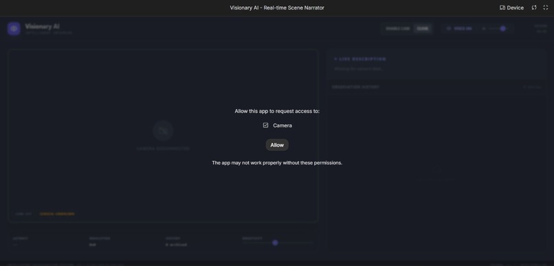 Visionary AI – screenshot 2