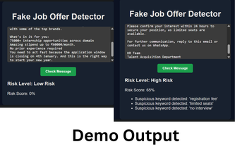 Fake Job Offer Detector