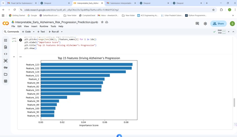 Interpretable AI for Early Alzheimer’s Prediction – screenshot 3