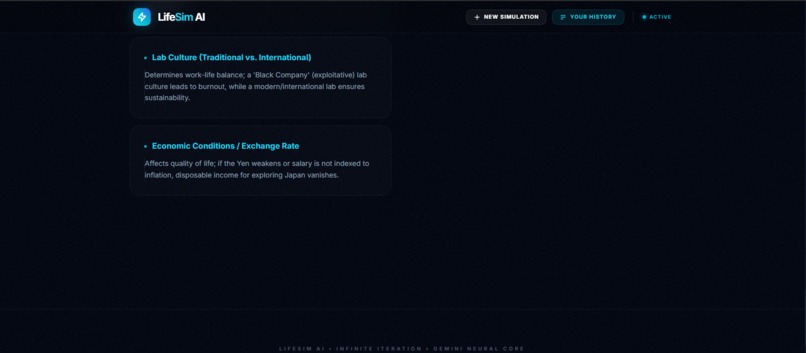 LifeSim AI – screenshot 3