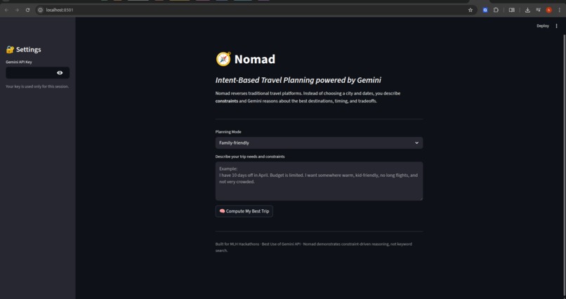 Nomad – screenshot 1