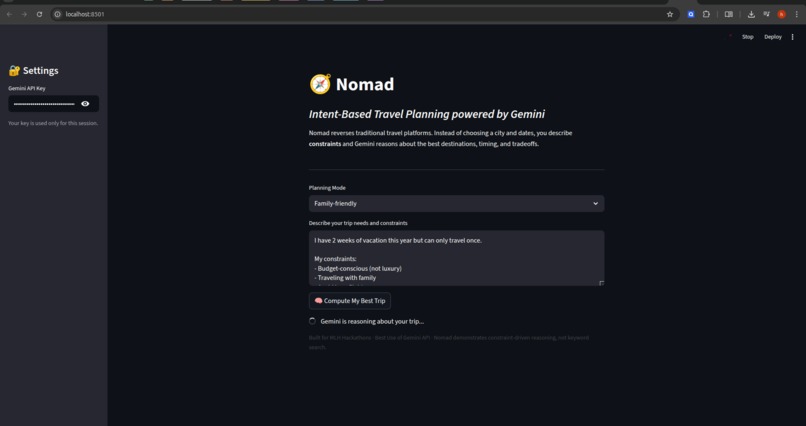 Nomad – screenshot 2