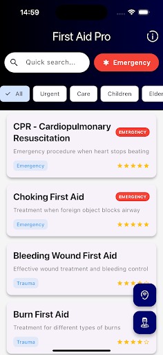 First Aid Manual–Offline Guide – screenshot 2
