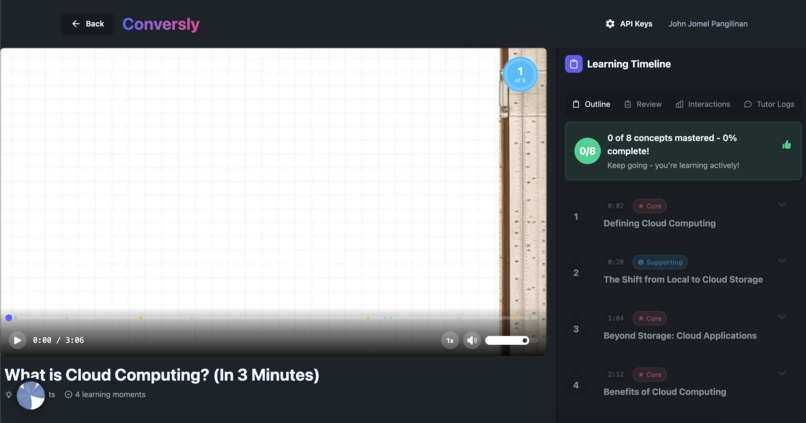 Conversly – screenshot 4