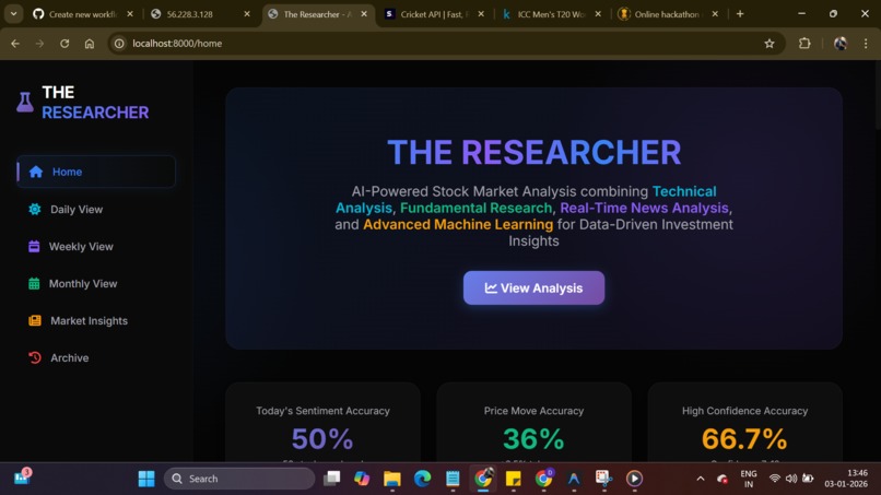 The Researcher – screenshot 1