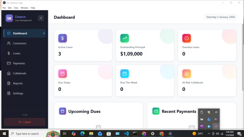 Linance – screenshot 2