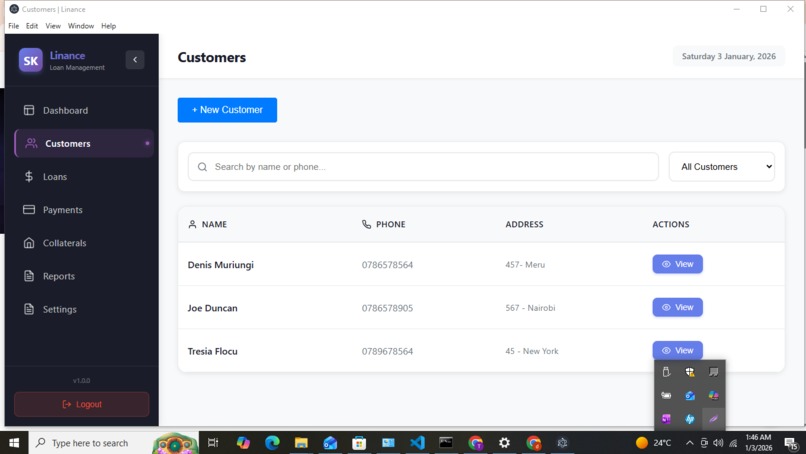 Linance – screenshot 3