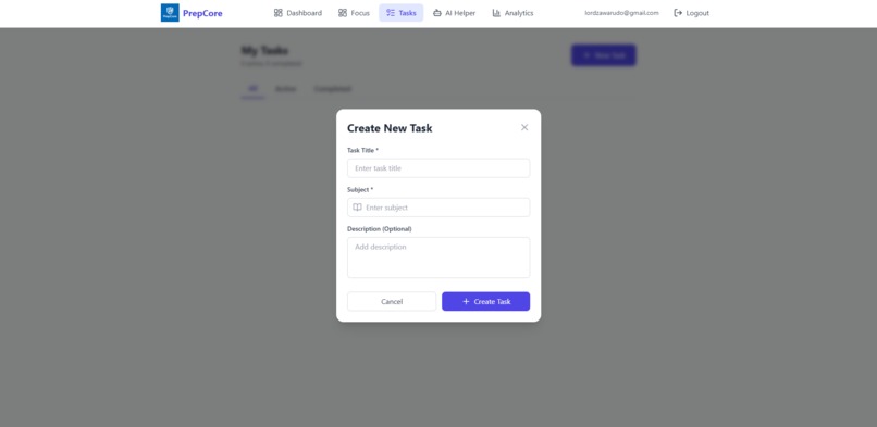 PrepCore – screenshot 3
