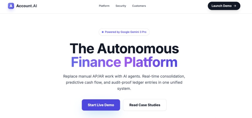Account.AI - AI-Powered Accounting Automation – screenshot 1