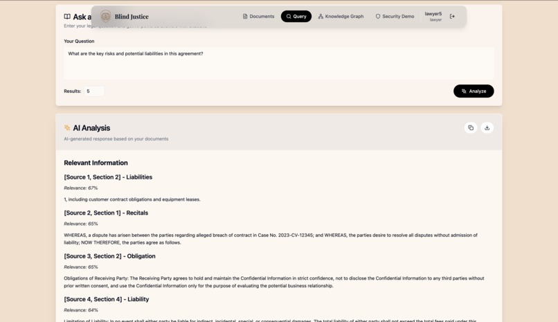 Blind Justice – screenshot 1