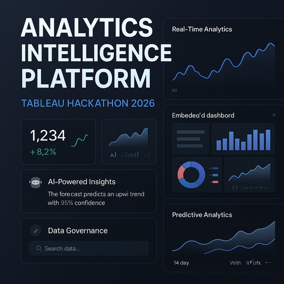 Analytics Intelligence Platform (AIP) - Tableau Hackathon  – screenshot 1