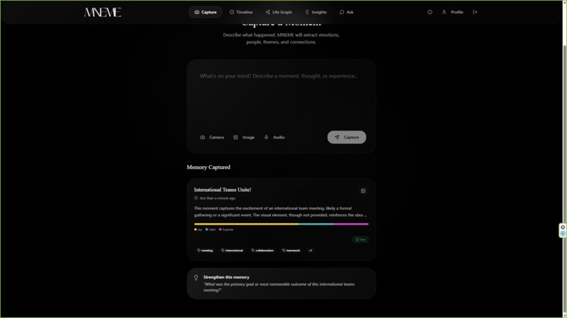 MNEME – screenshot 7