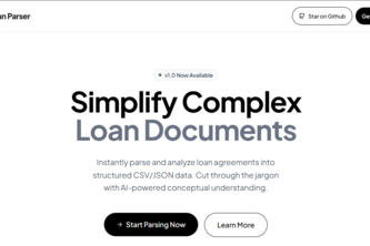 Loan Parser - AI Loan analysis tool