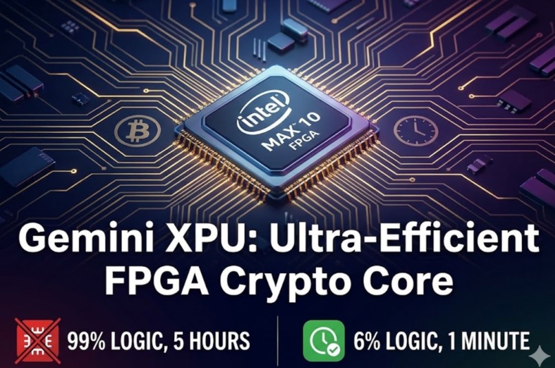 Gemini XPU: Ultra-Efficient FPGA Crypto Core – screenshot 1