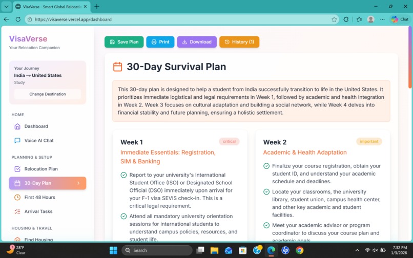 VisaVerse – screenshot 4