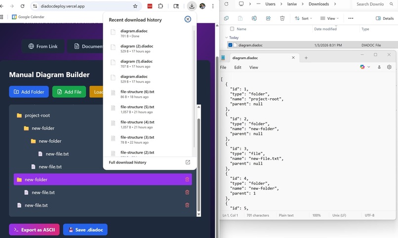 DiaDoc – screenshot 2