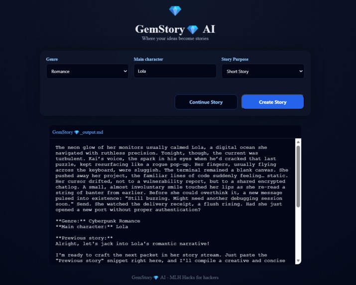 GemStory AI – screenshot 1