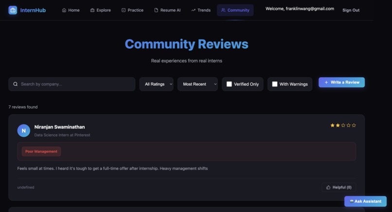 InternConnect – screenshot 6