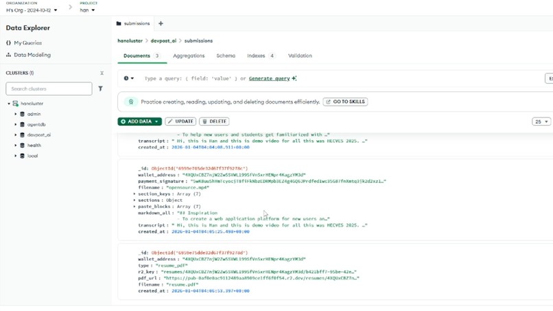 DevpostResume.AI – screenshot 2